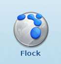 Flock Browser button for easy mode